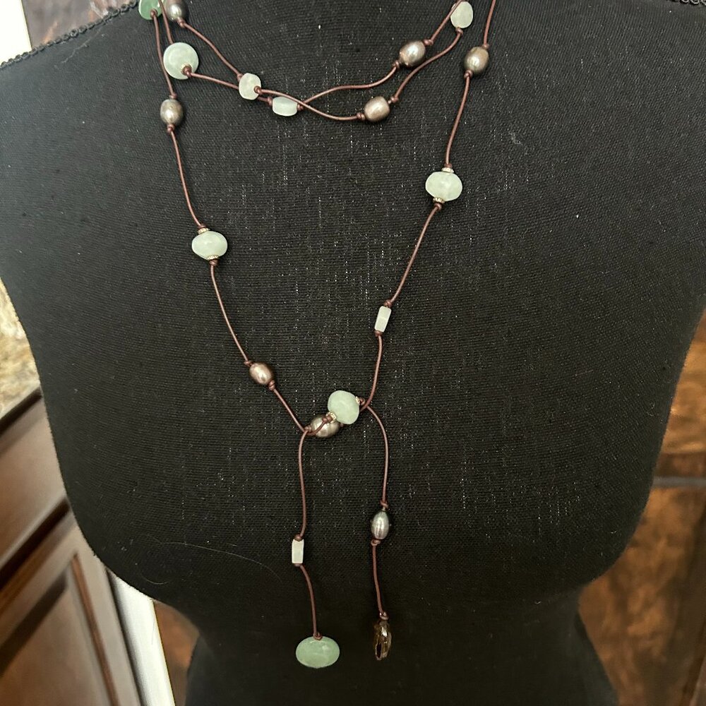 Stella & Dot lariat necklace